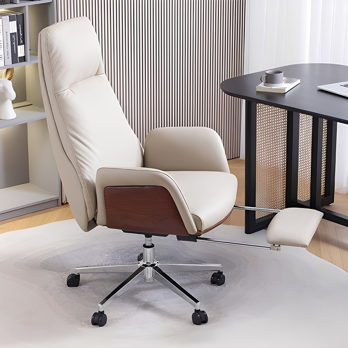 ハイバックレザーチェア