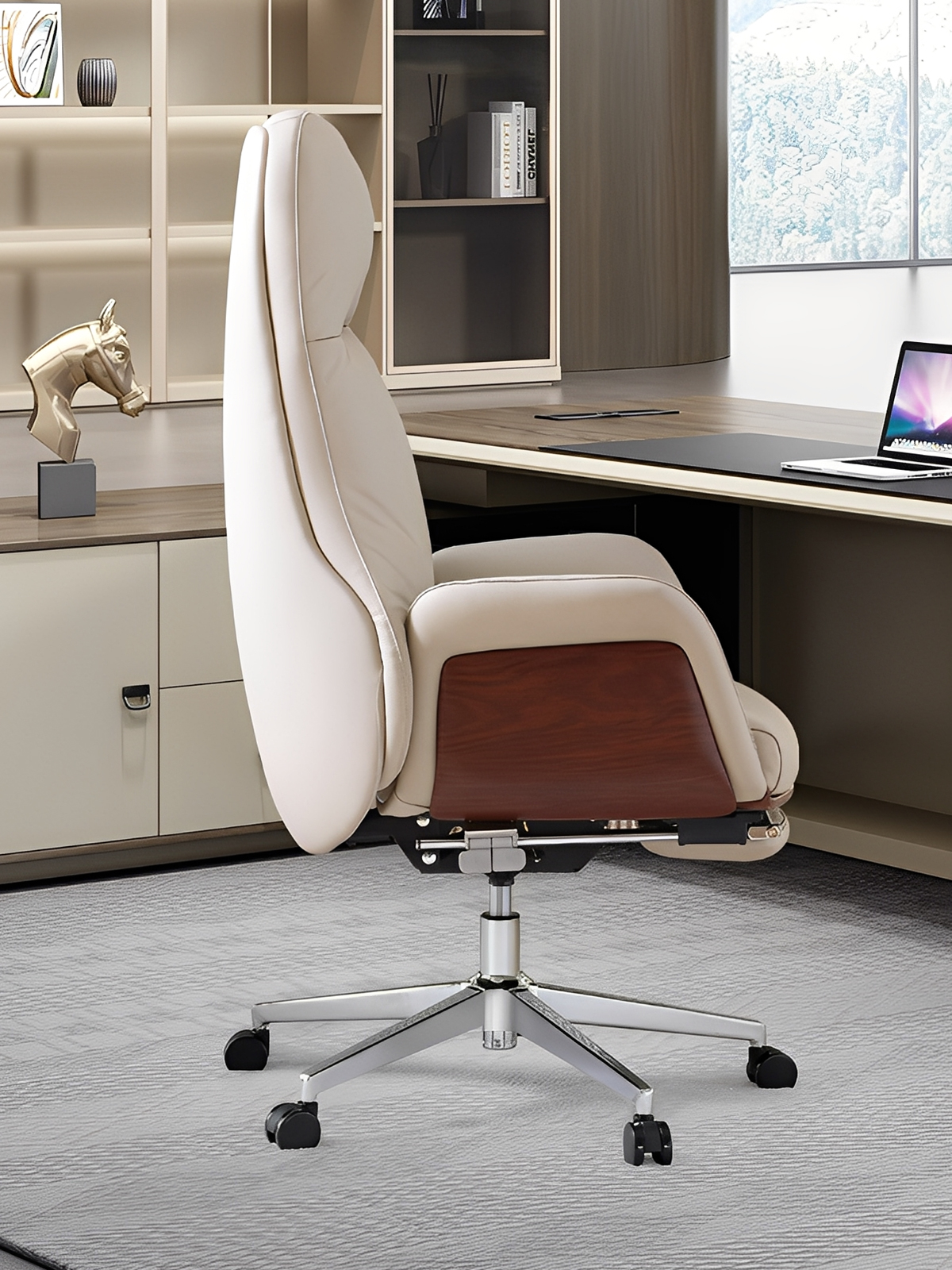 ハイバックレザーチェア