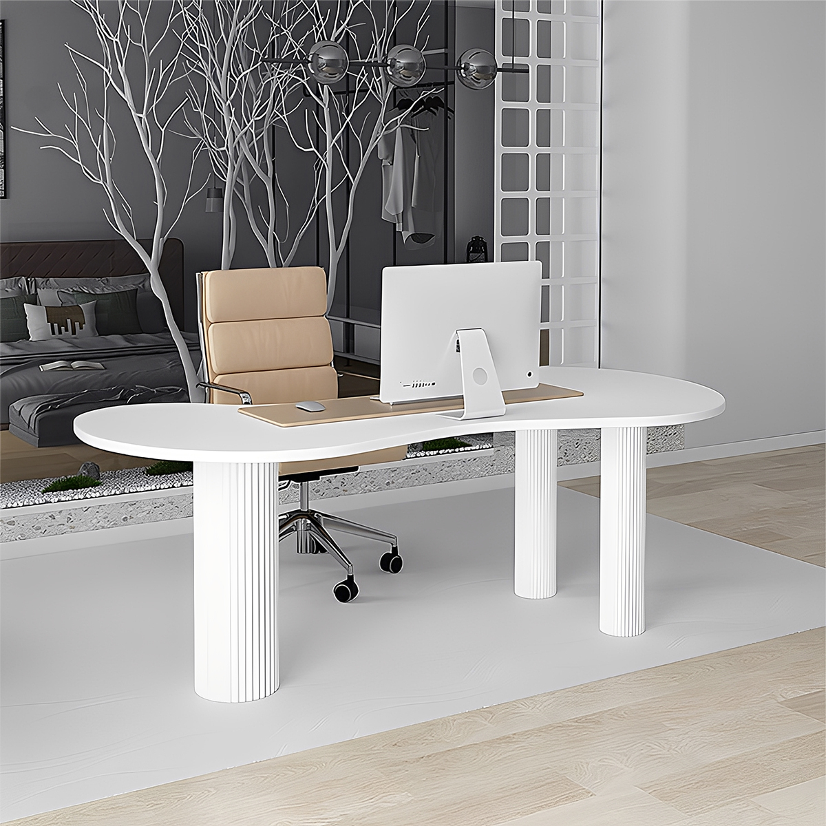 モダンカーブテーブル