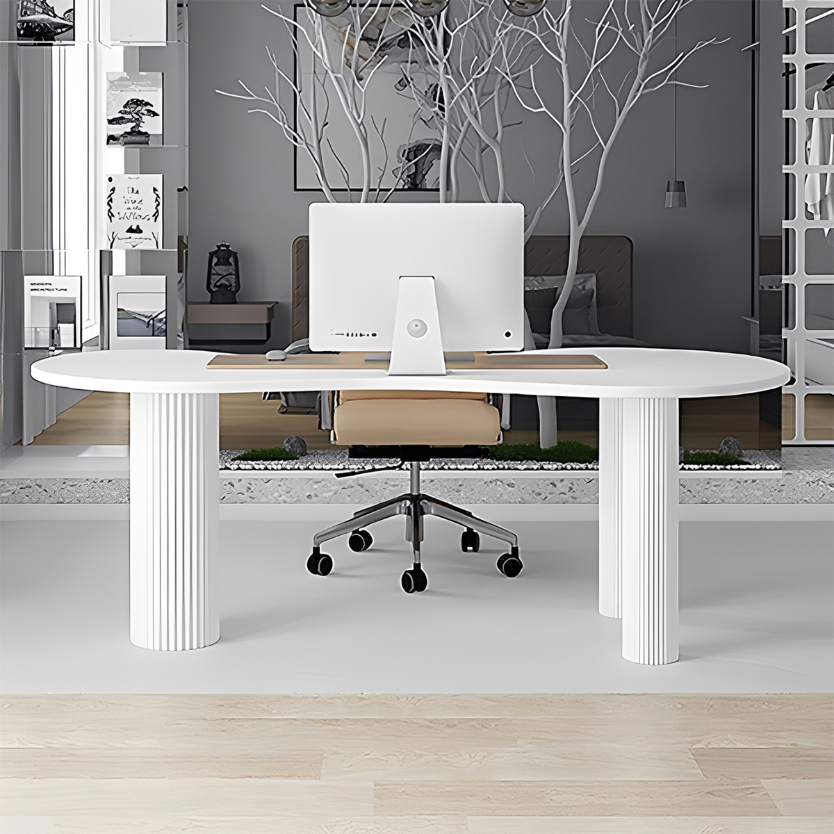 モダンカーブテーブル