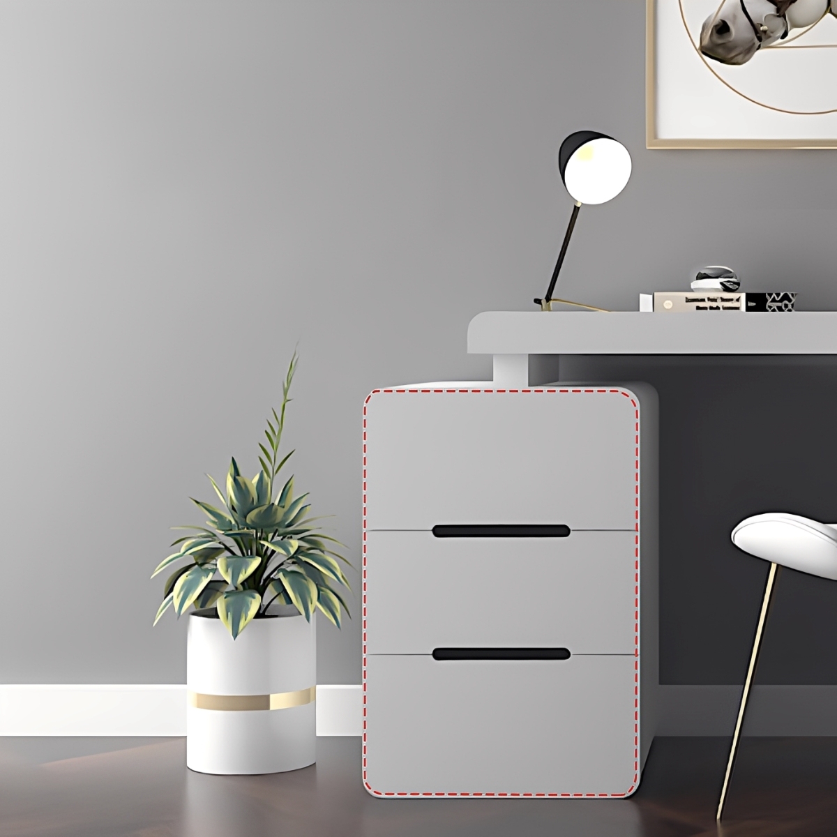 コンパクトオフィスデスク