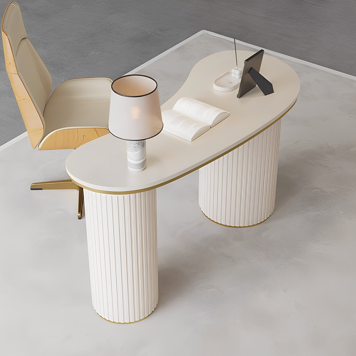 エレガントカーブデスク