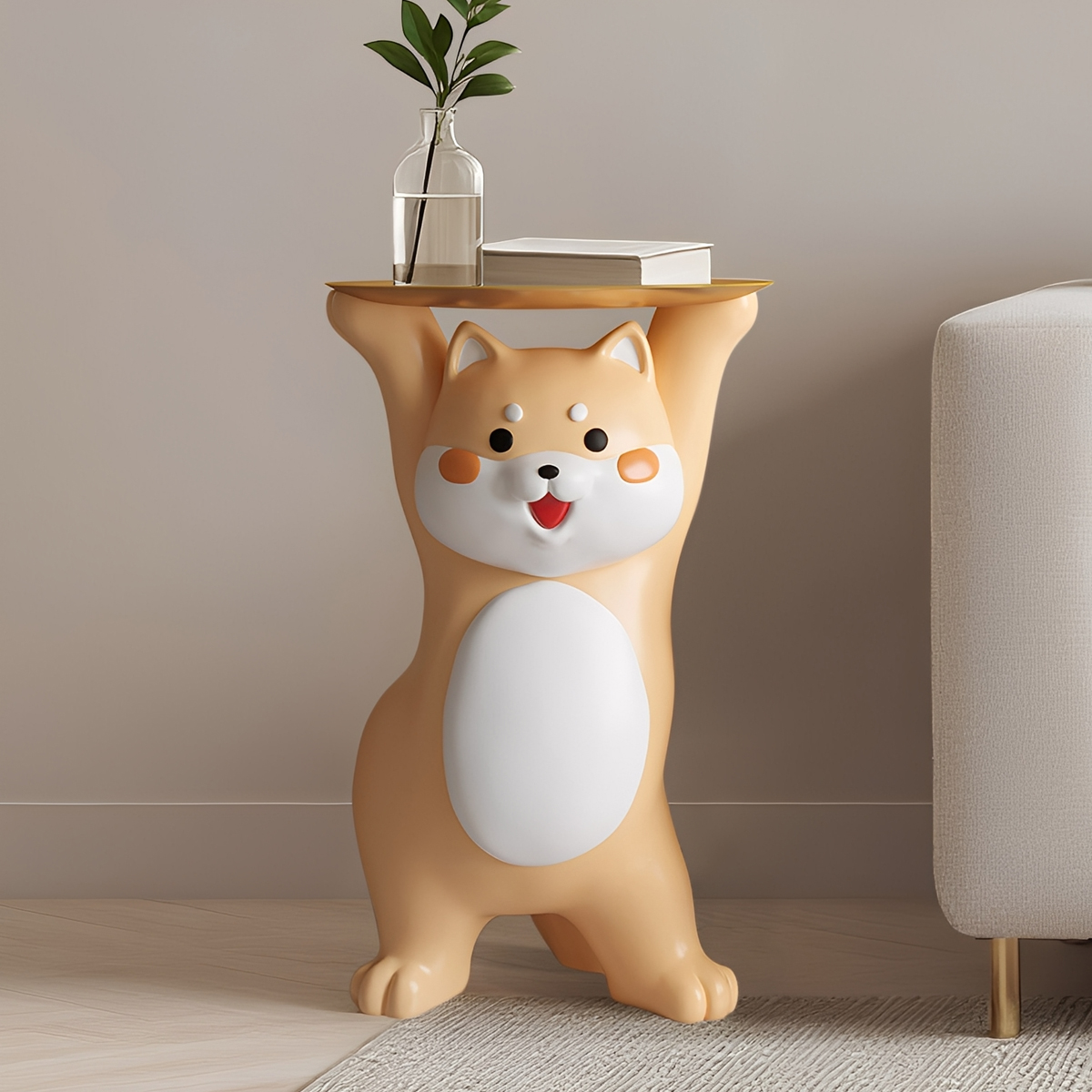 柴犬デザインマルチトレー