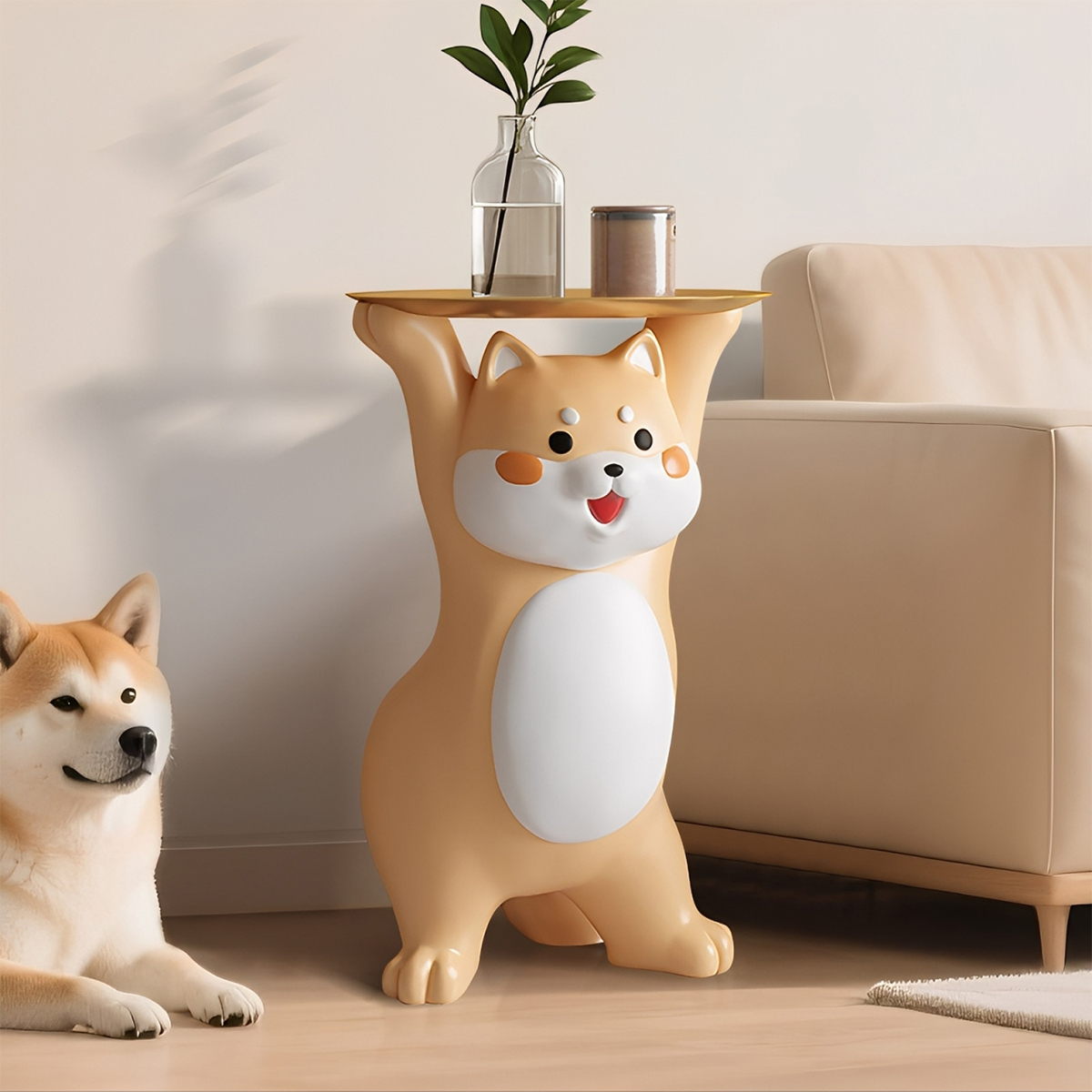 柴犬デザインマルチトレー