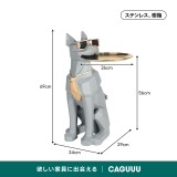 ティッシュボックス一体型ドッグトレー