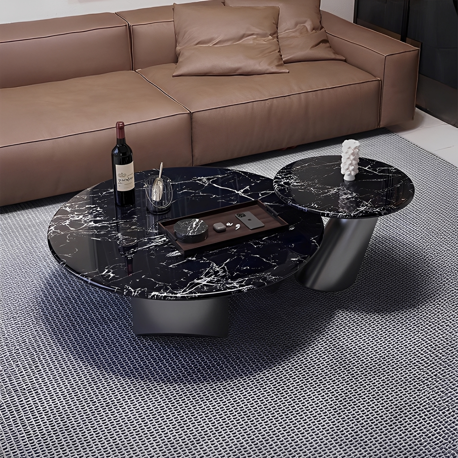 大理石テーブル｜上品で重厚感のある・高級空間を演出【CAGUUU公式】