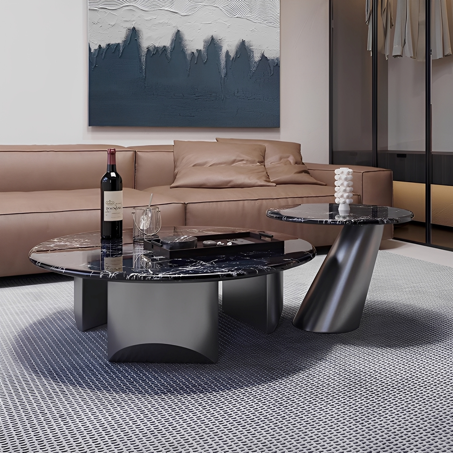 大理石テーブル｜上品で重厚感のある・高級空間を演出【CAGUUU公式】