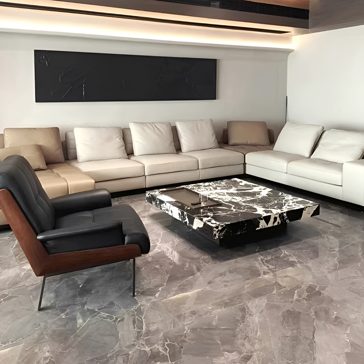 大理石 テーブル｜高級感あふれる洗練デザイン【CAGUUU公式】