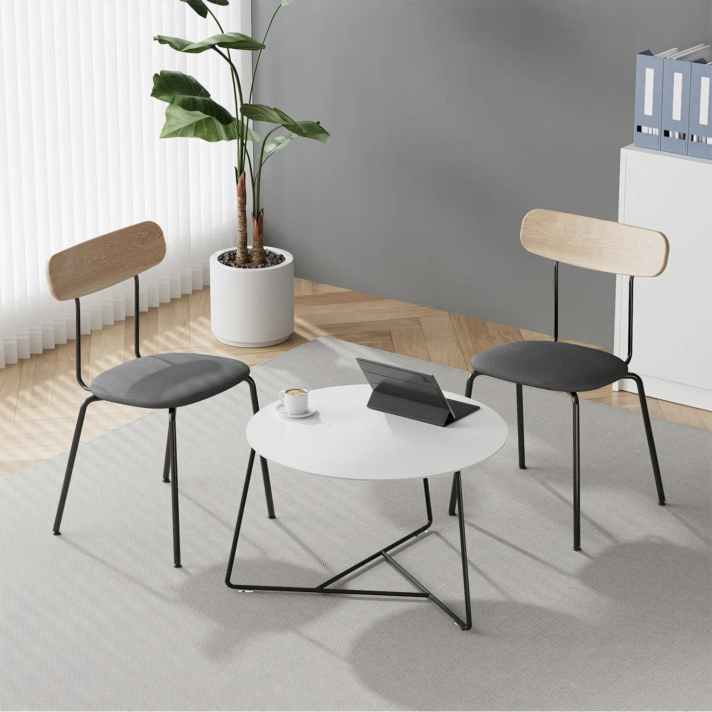 スリムラウンドテーブル