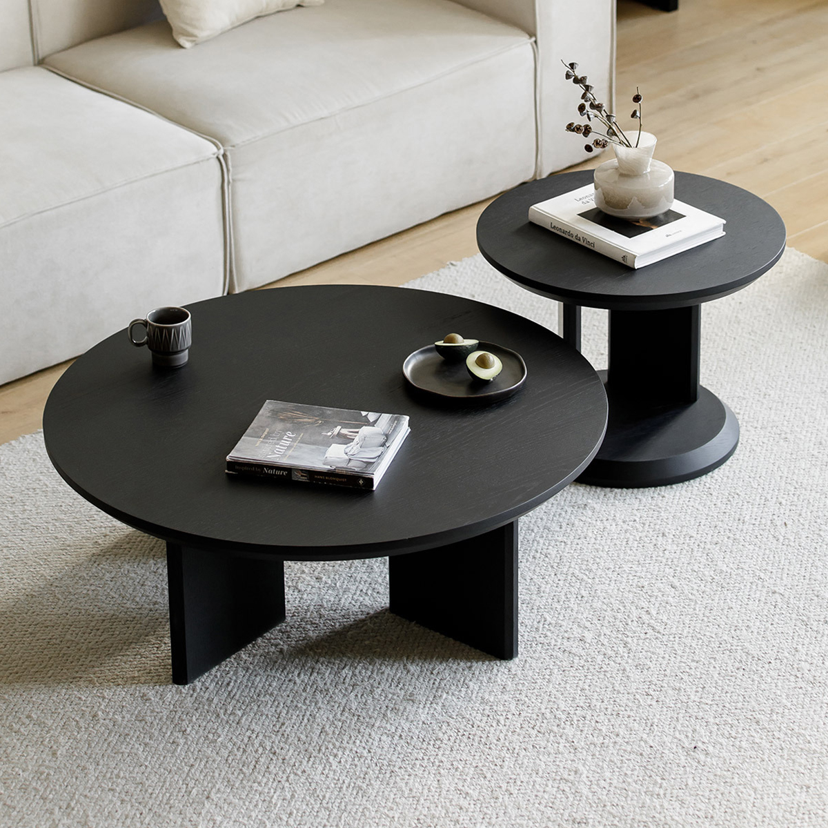 モダンローテーブルセット