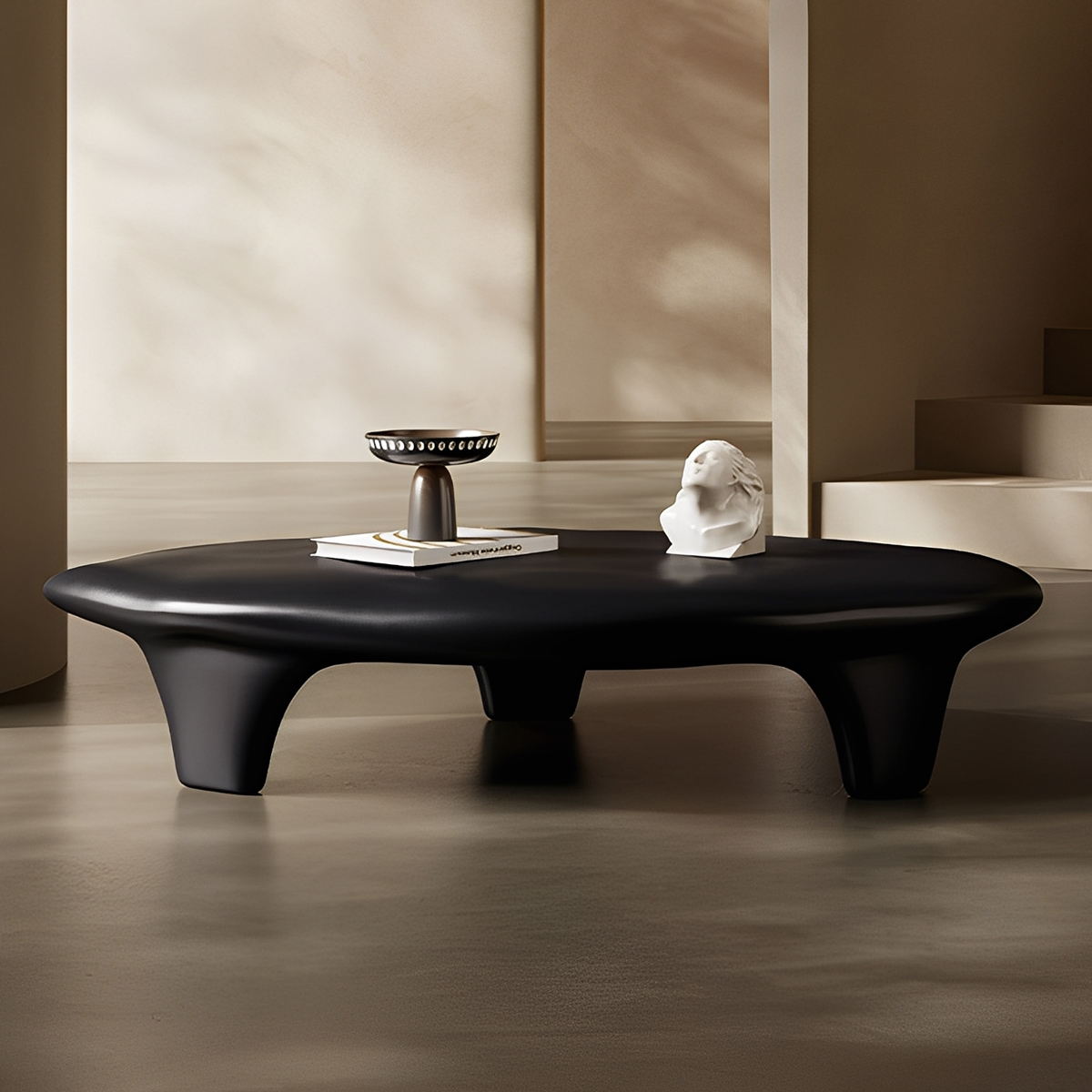 オーバルローテーブル