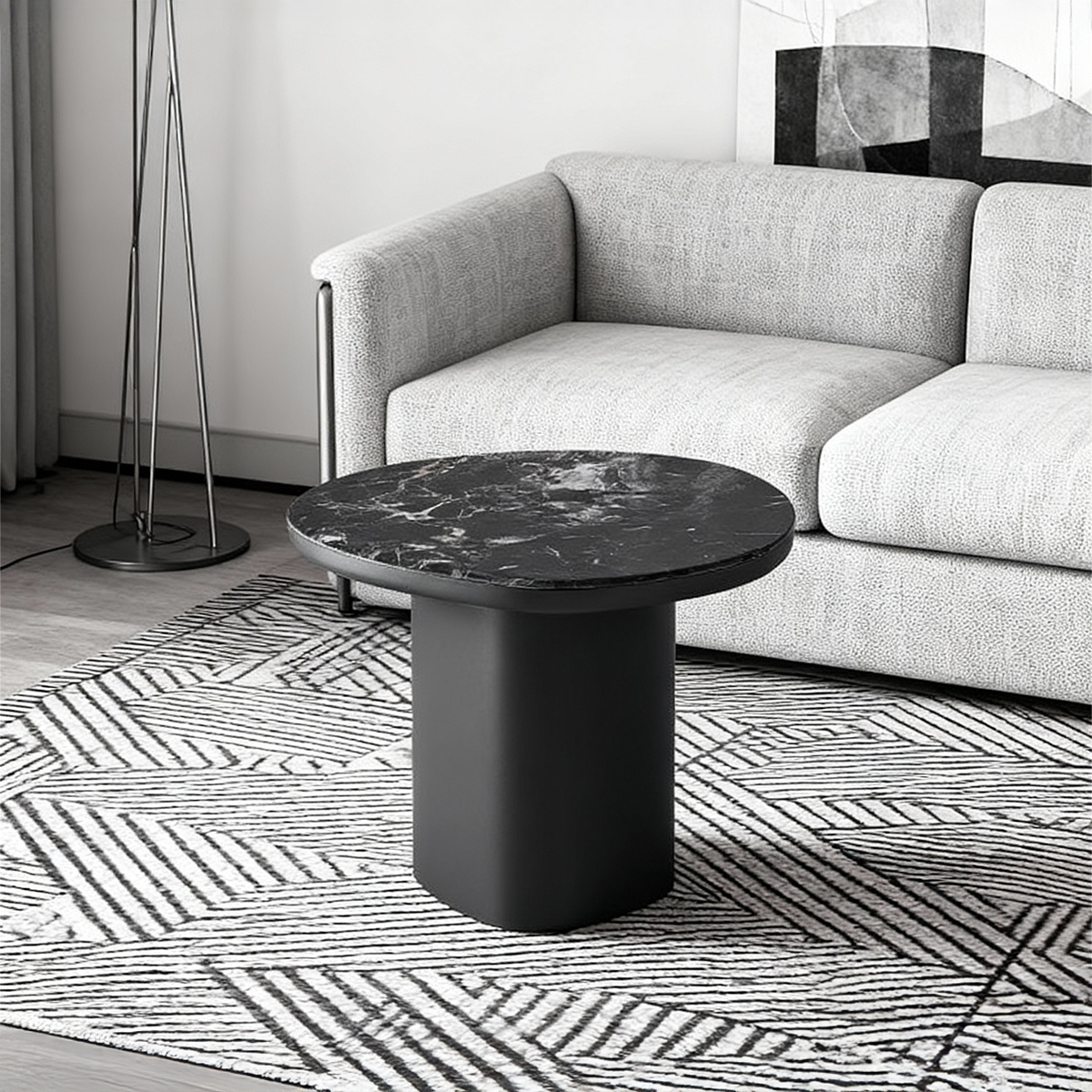 モノトーンローテーブルセット