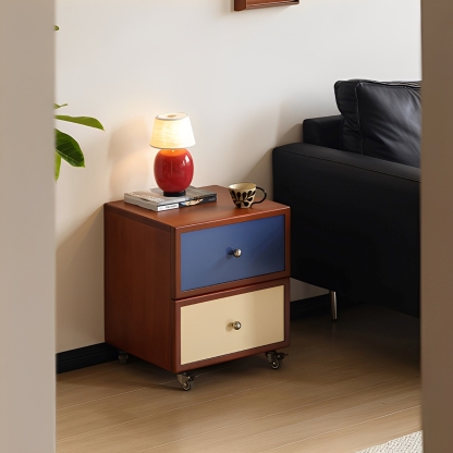 バイカラーサイドキャビネット