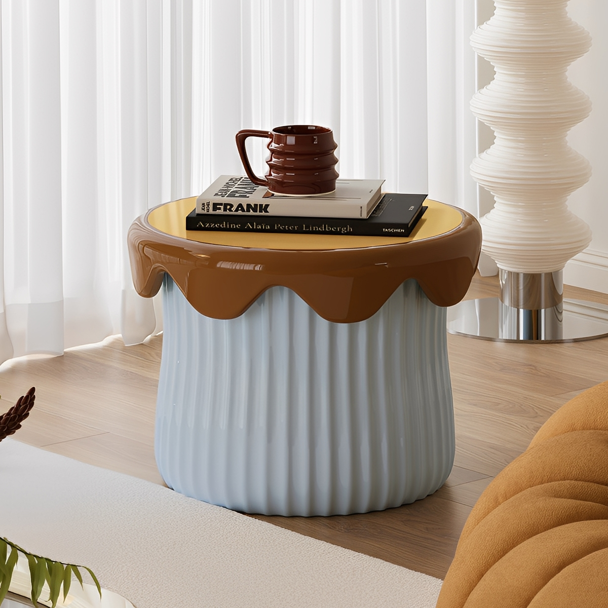 プリントップサイドテーブル