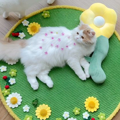 フラワーキャットトイ