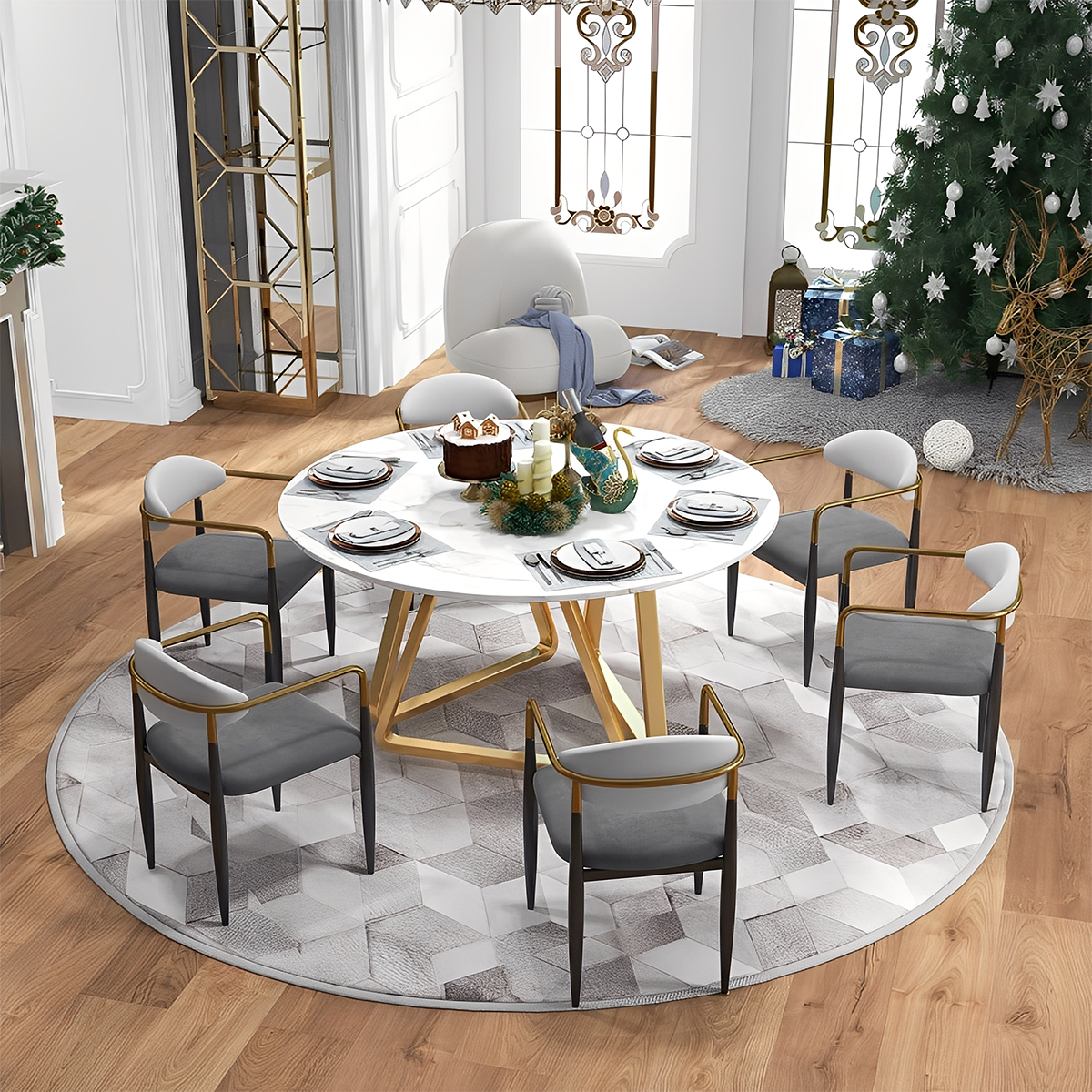 エレガントアームチェア