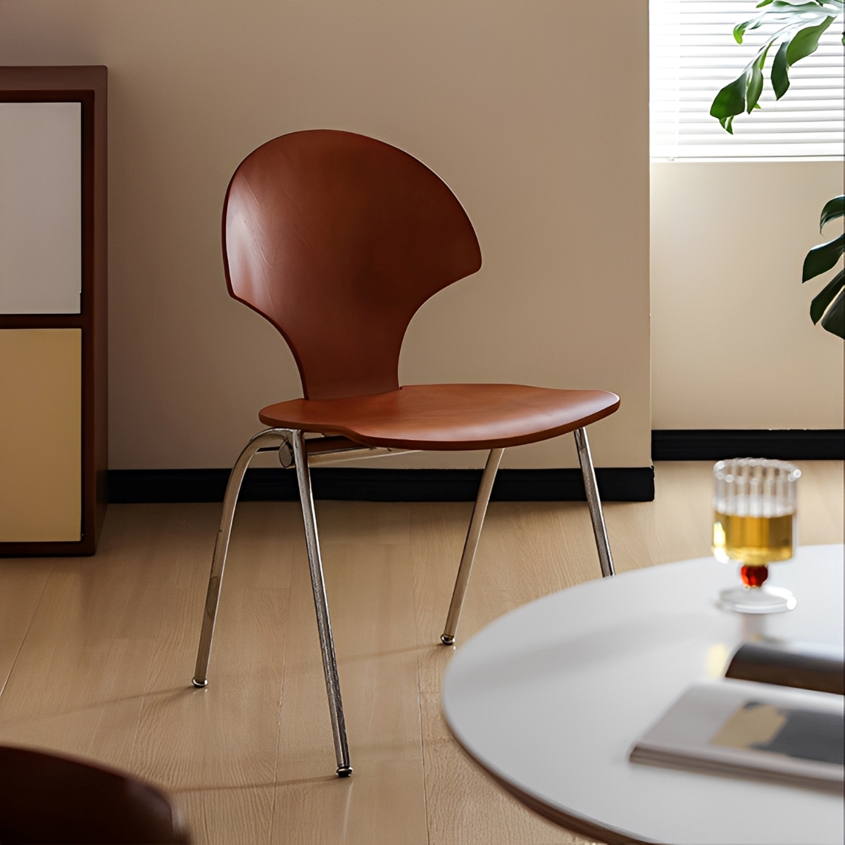 シェルデザインチェア