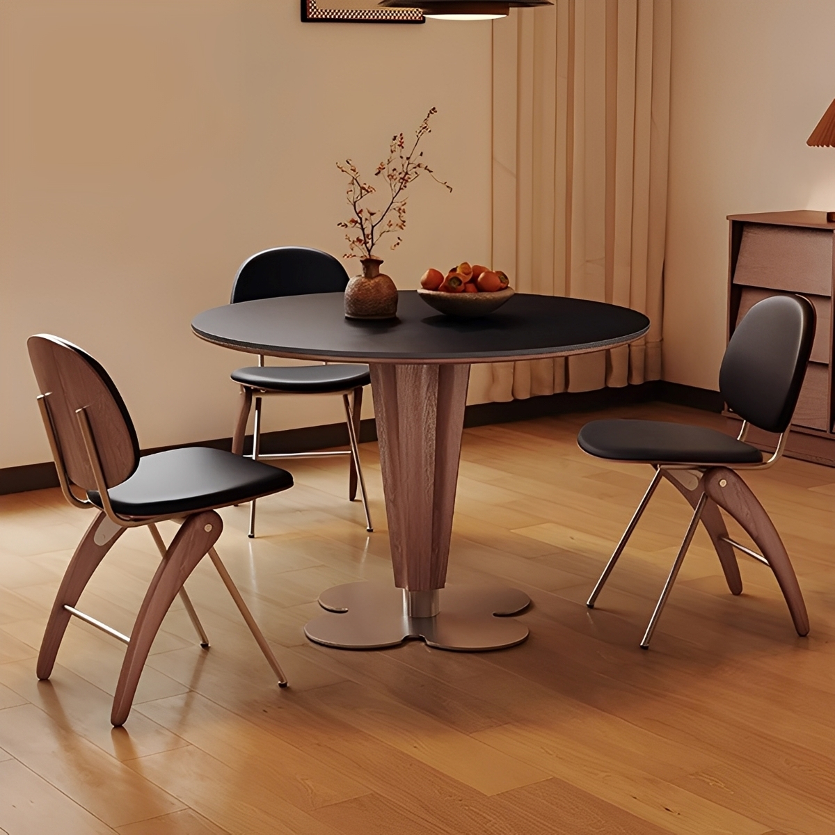 モダンクレセントチェア