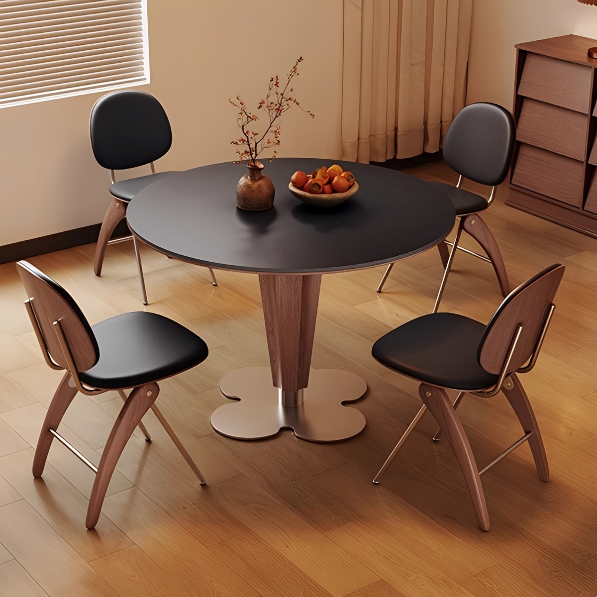 モダンクレセントチェア