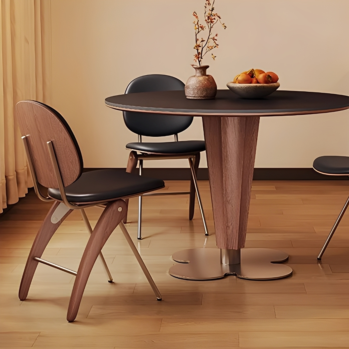 モダンクレセントチェア