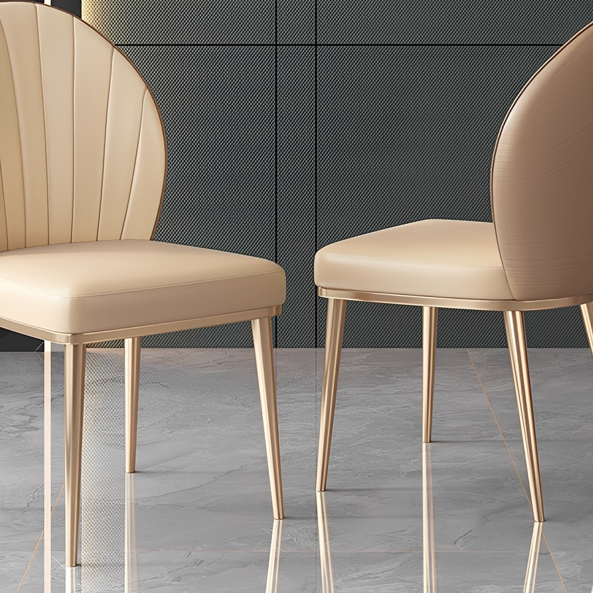 シェル型ダイニングチェア