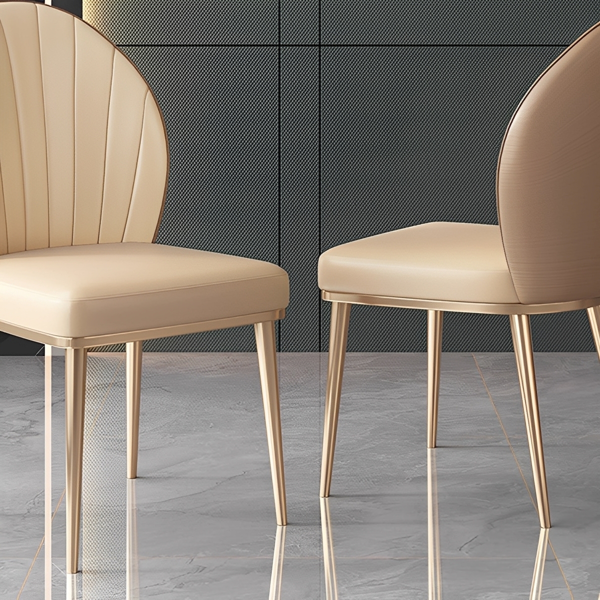 シェル型ダイニングチェア