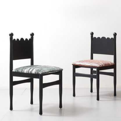 レトロ木製ダイニングチェア