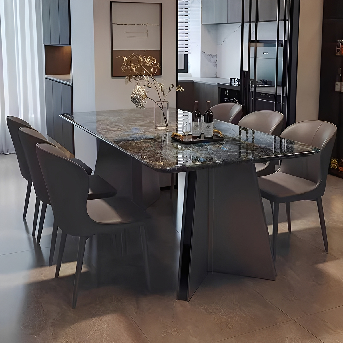 大理石テーブル｜上品で重厚感のある・高級空間を演出【CAGUUU公式】