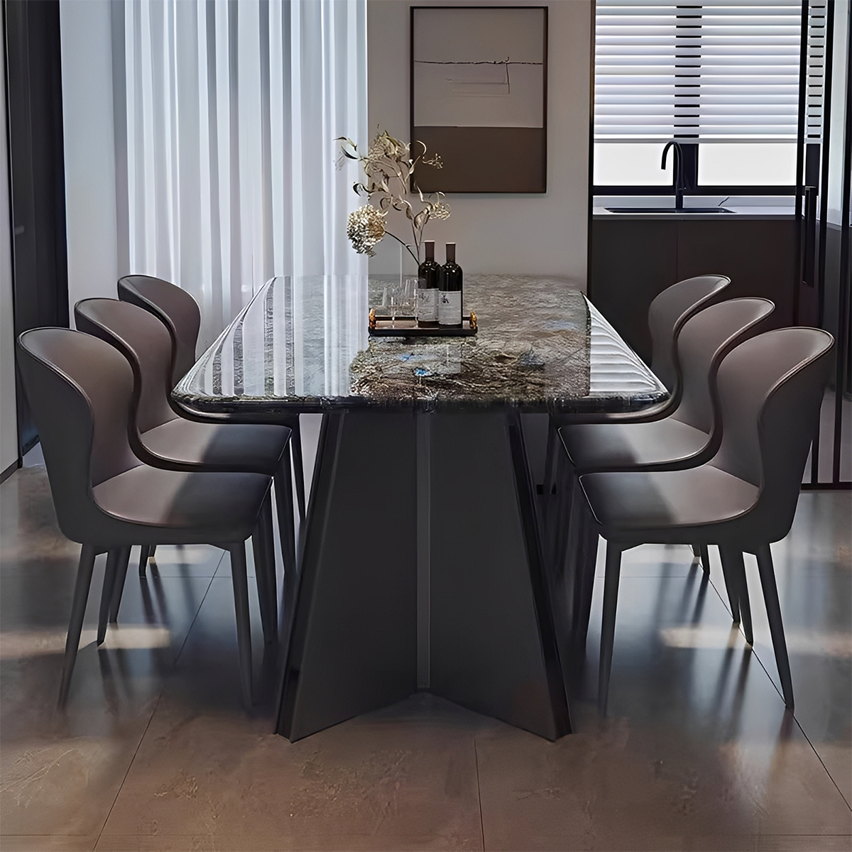 大理石テーブル｜上品で重厚感のある・高級空間を演出【CAGUUU公式】