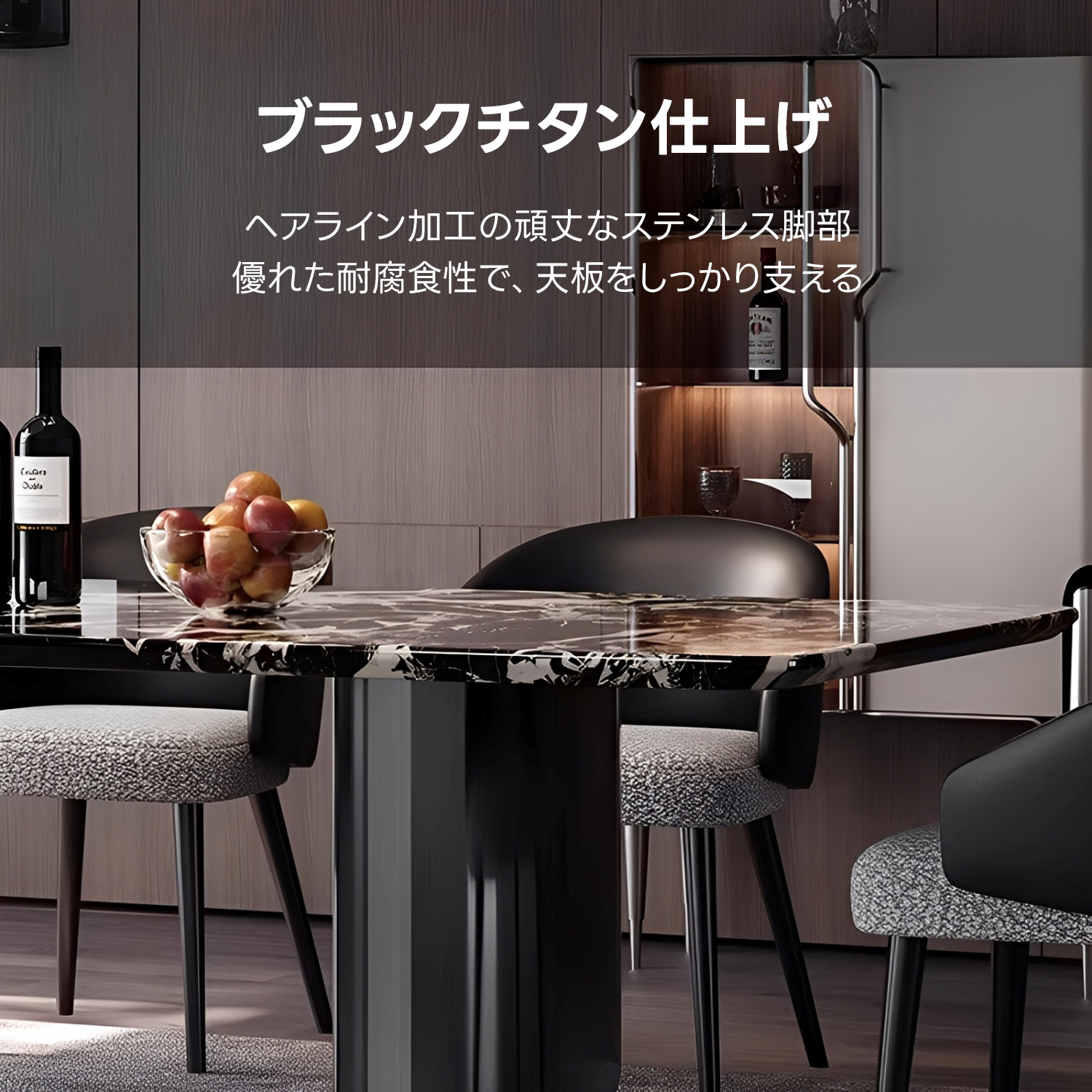 天然大理石 ハードロックテーブル – CAGUUU