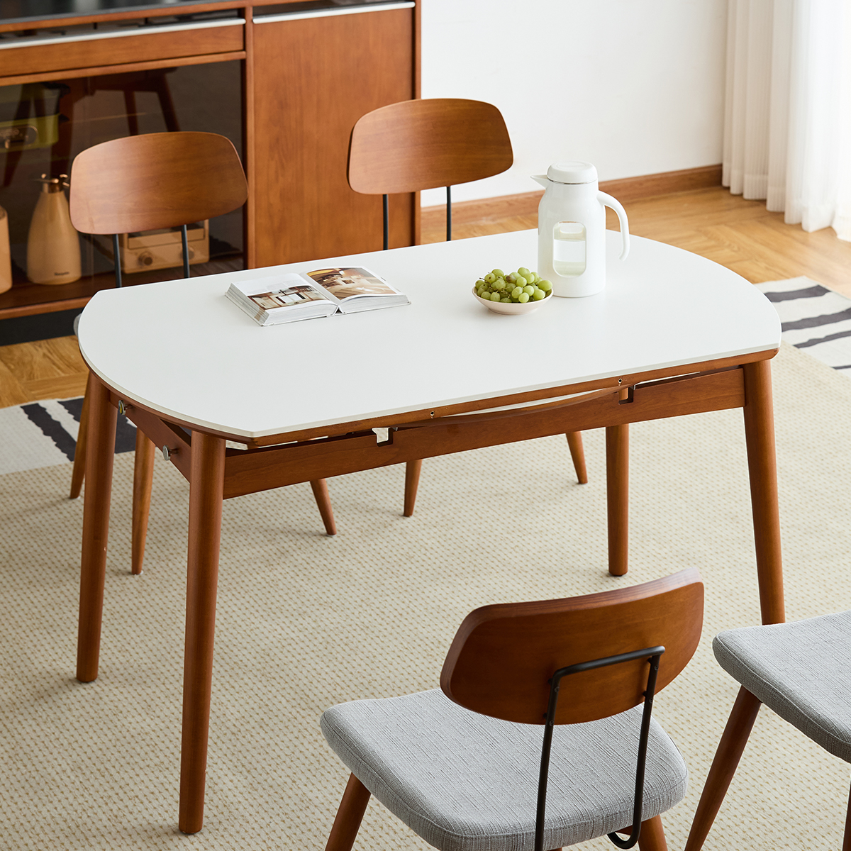 Woody Prime Box ノルディックモダン伸長テーブル