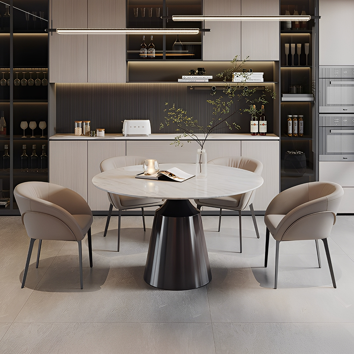 大理石テーブル｜上品で重厚感のある・高級空間を演出【CAGUUU公式】