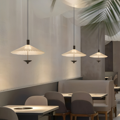 折傘ペンダントライト