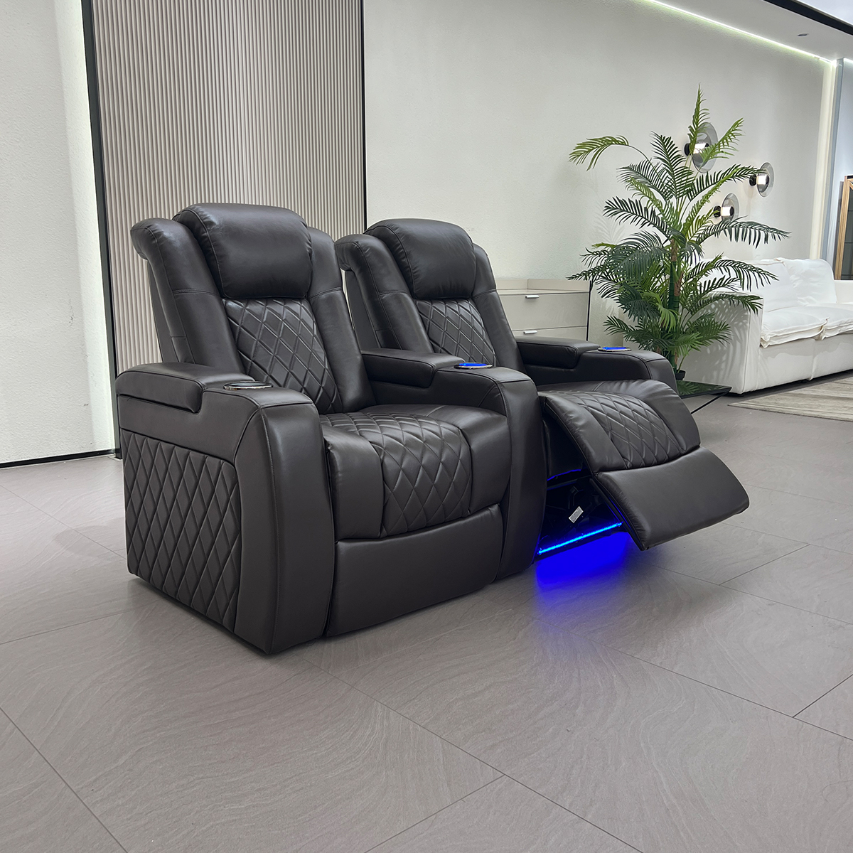 リクライニングソファ　電動 電動リクライニングソファー 電動ソファー 3人掛け ハイバック