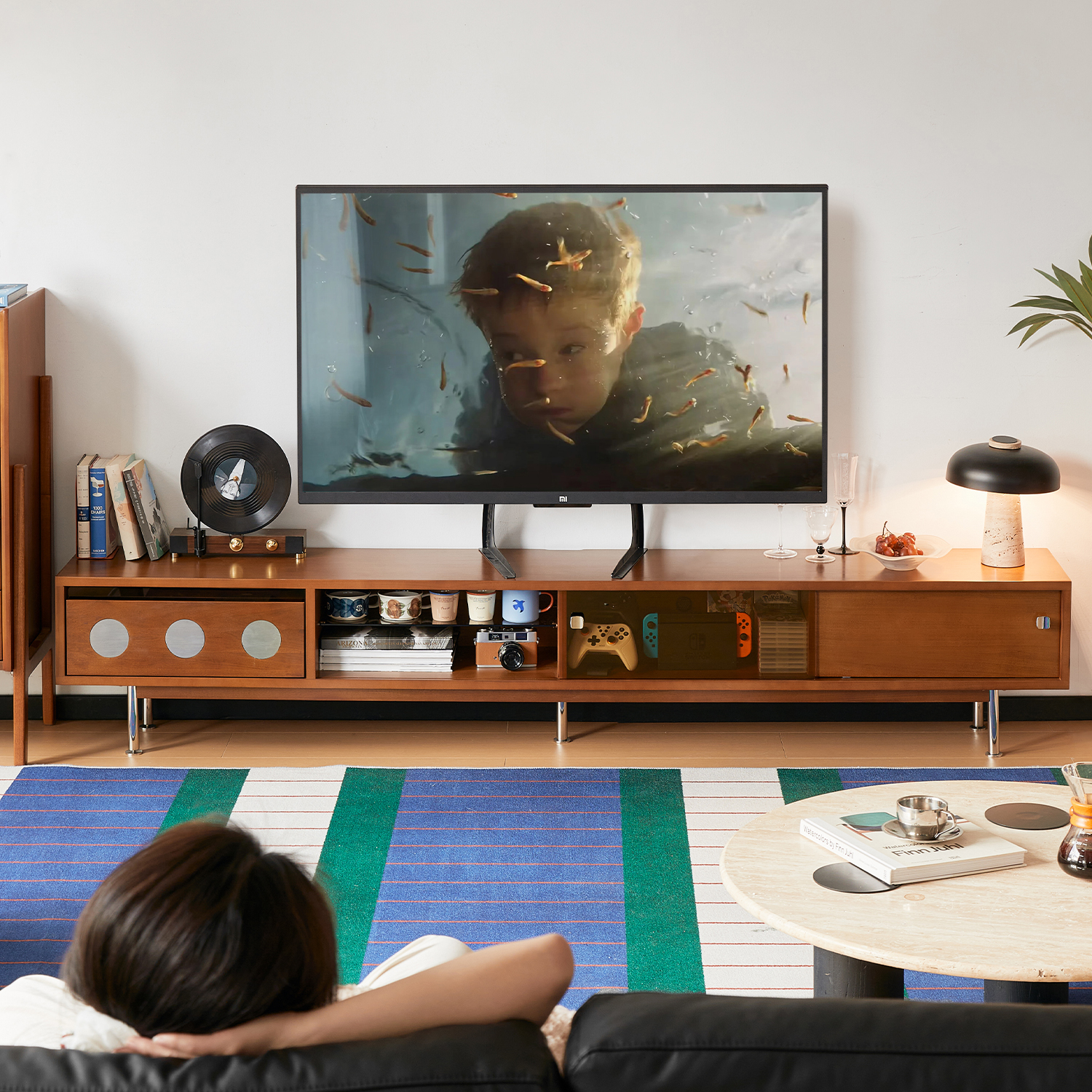 テレビ台 tpgmw' 1年保証 テレビ台 ローボード 扉付き 幅120cm 32型〜50型 ロー