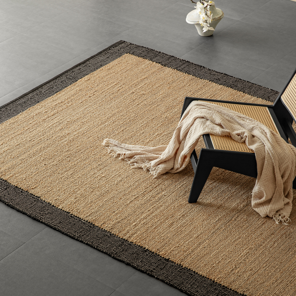 ナチュラルフレームラグ