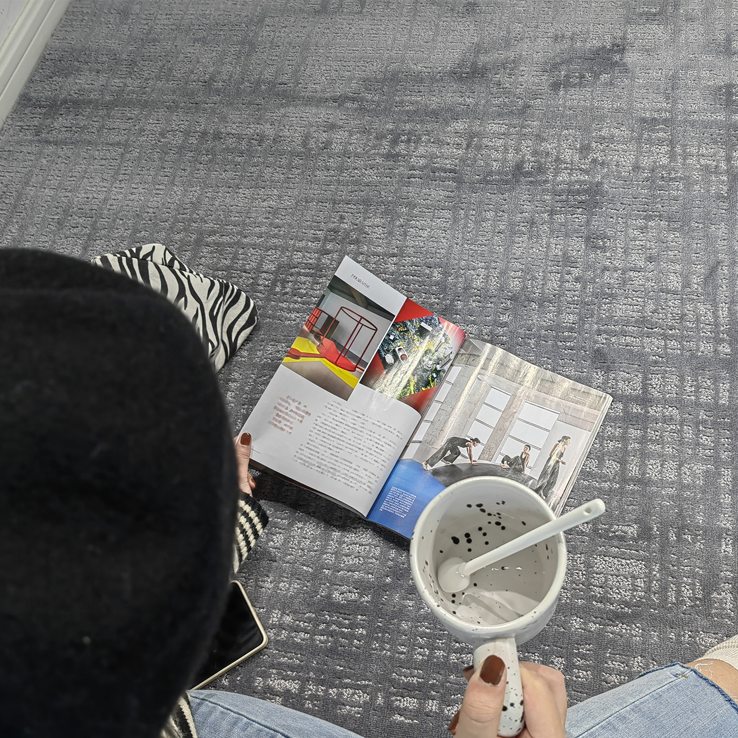 ジオテクスチャーラグ