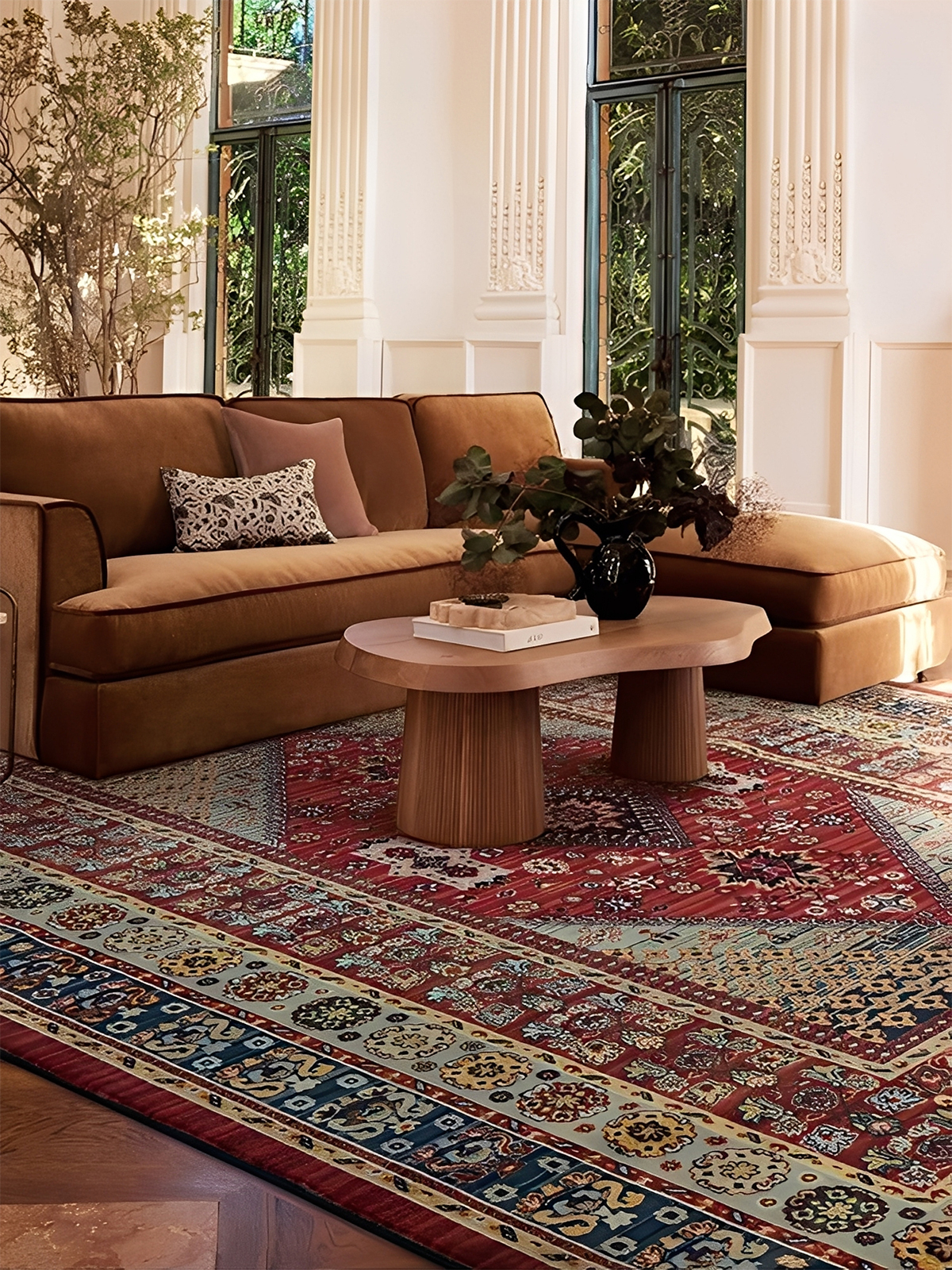 グランドデザインペルシャ調ラグ