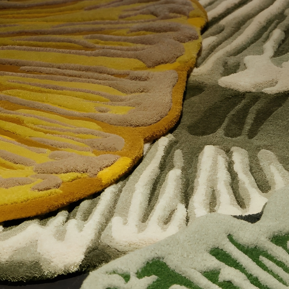 リーフシェードラグ