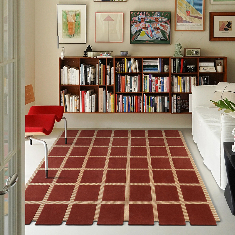 グリッドアートラグ