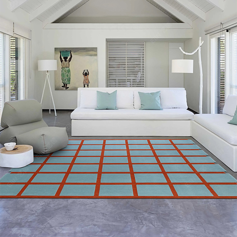 グリッドアートラグ