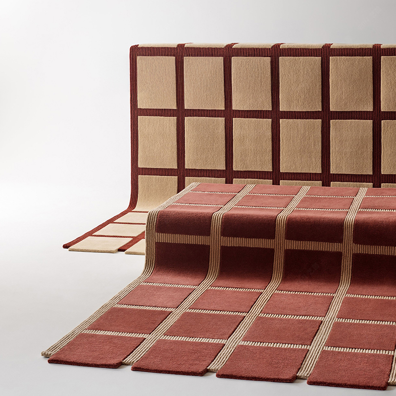 グリッドアートラグ