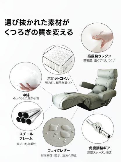 リクライニング3WAY座椅子