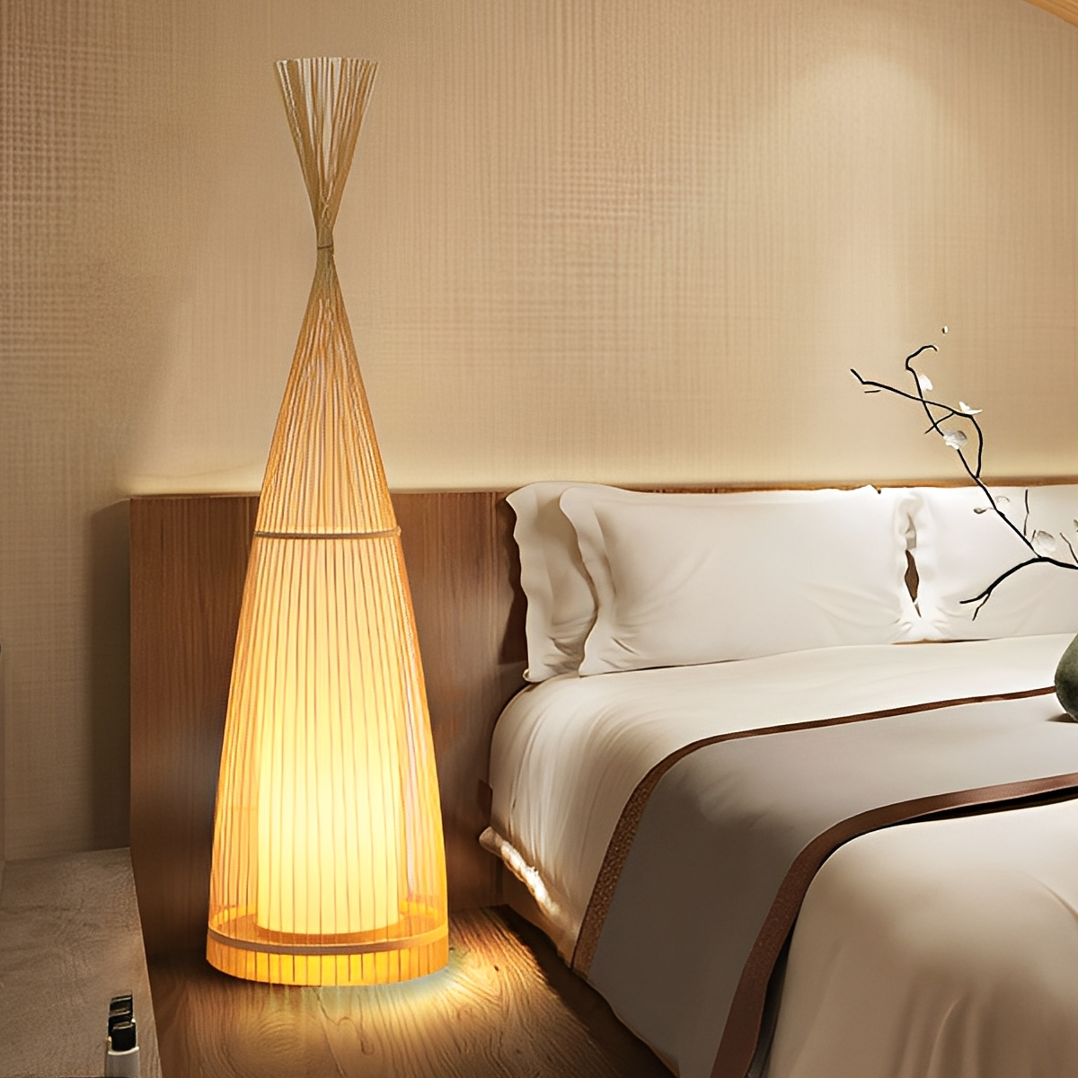 和モダンフロアライト