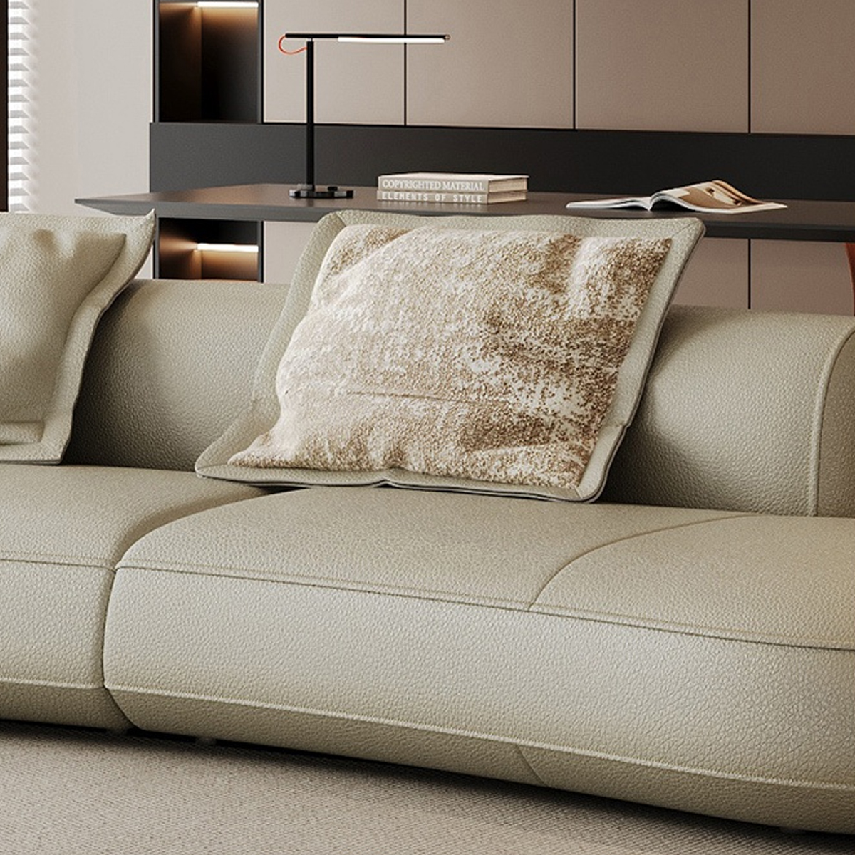 エレガントカーブラインソファ