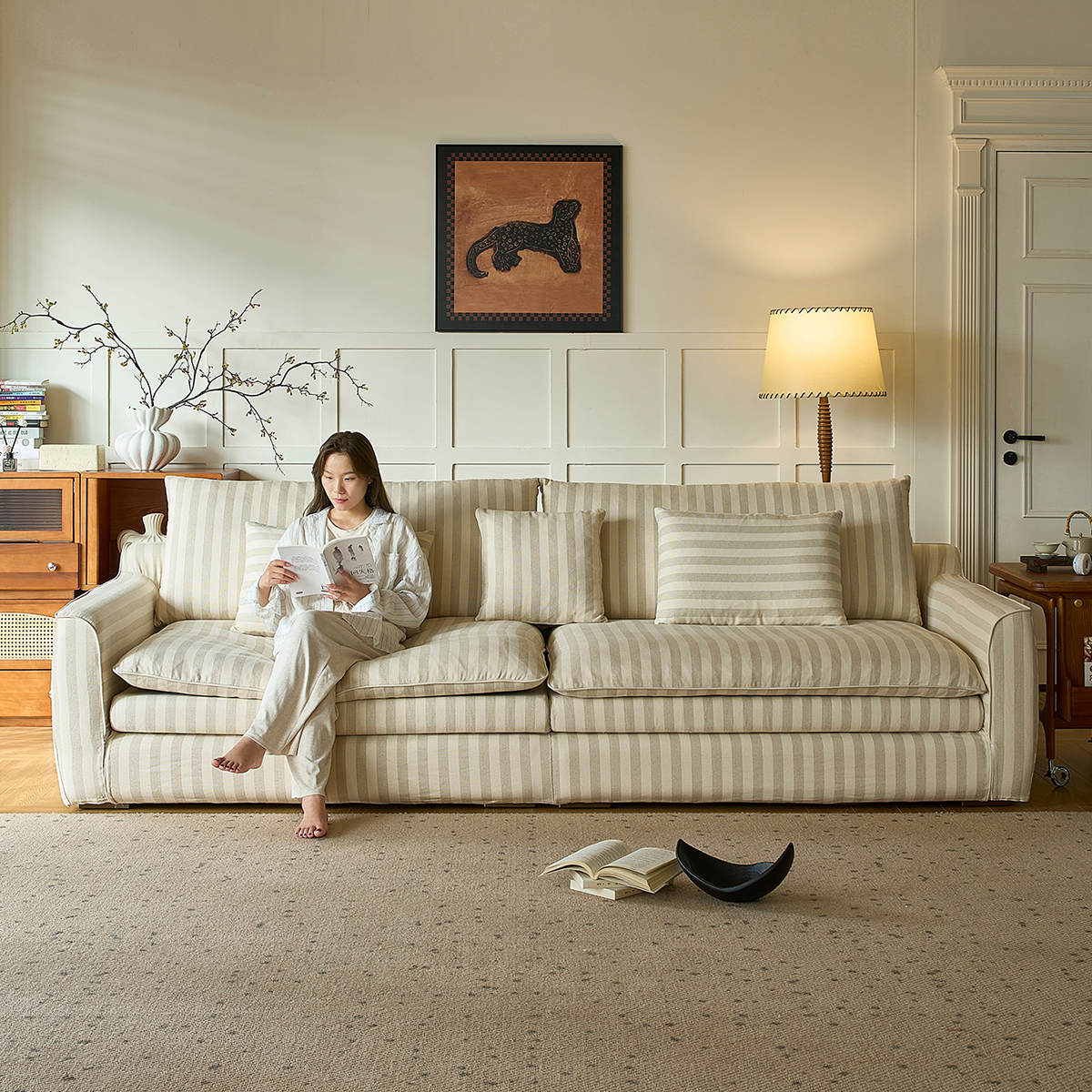 メゾンストライプソファ