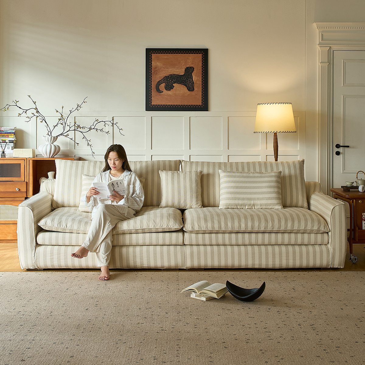 メゾンストライプソファ