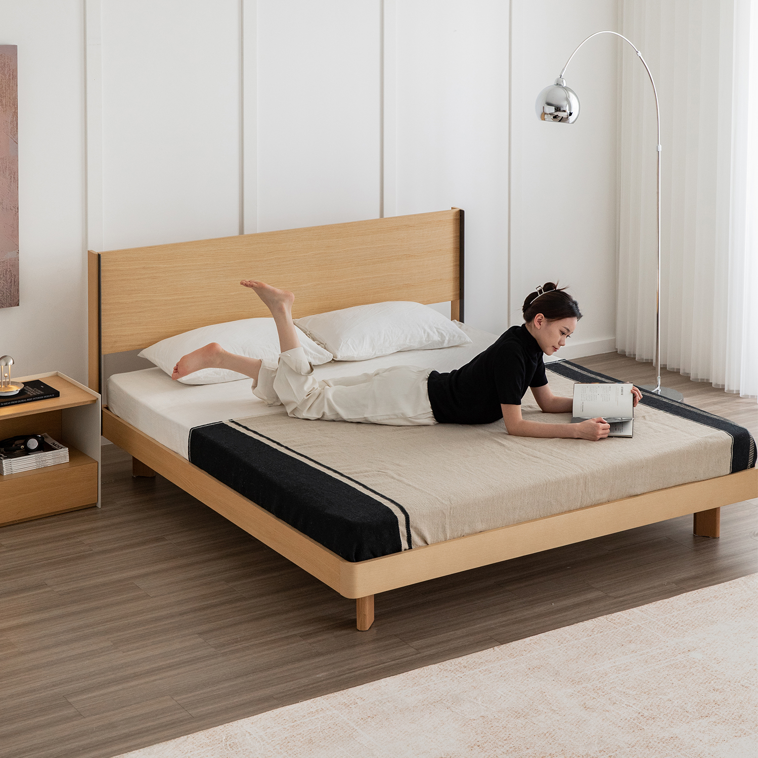 ワイドダブルベッド｜より広く快適に・贅沢な寝心地【CAGUUU公式】