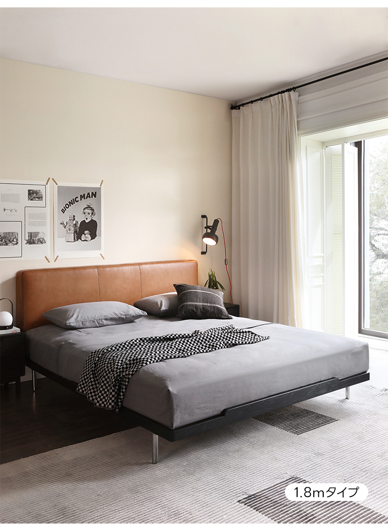 レザーソフトーベッド ヴィンテージレザーベッド – CAGUUU