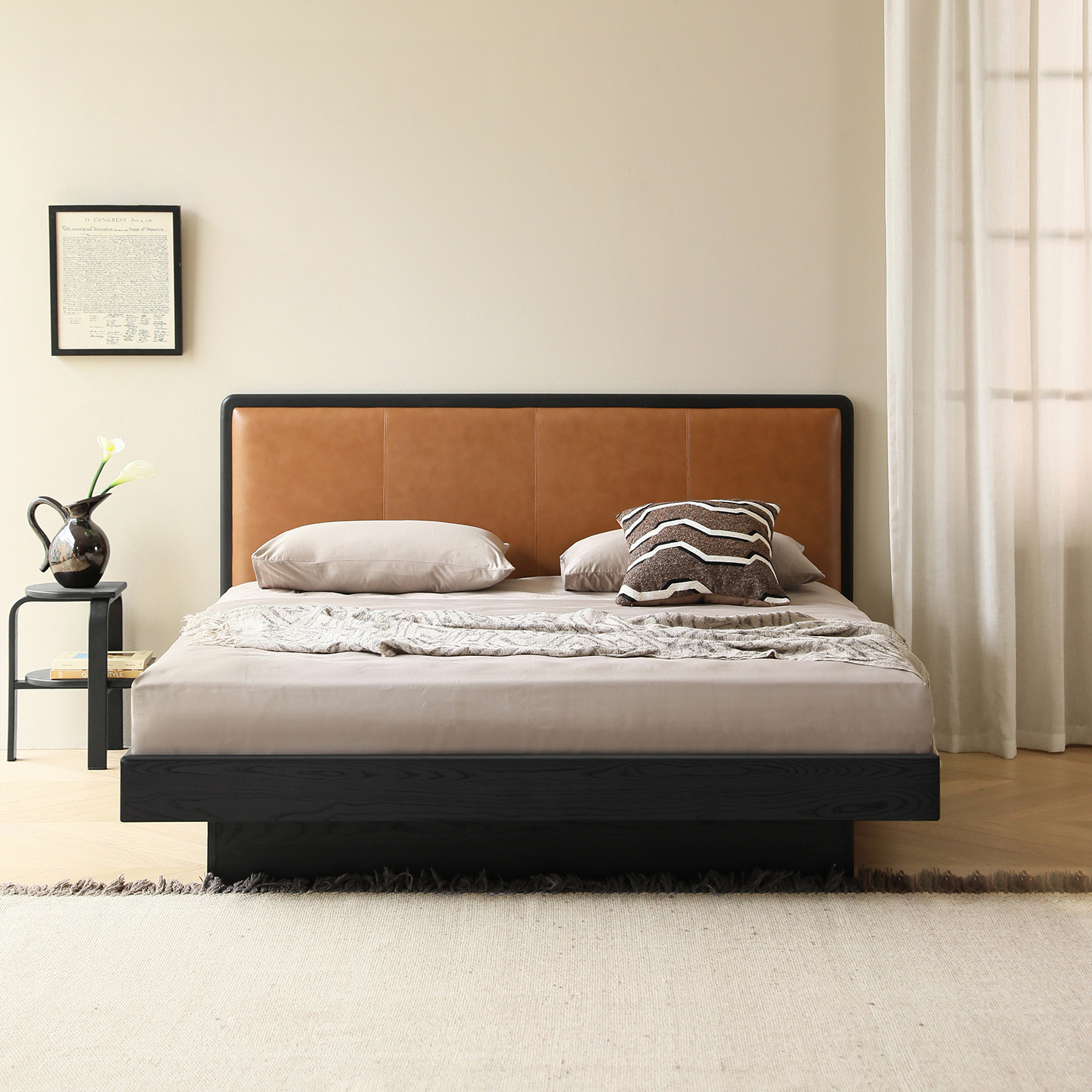 レザーベッド｜上質な雰囲気を演出・お手入れ簡単【CAGUUU公式】